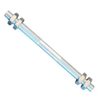 FKAnhängerteile Gewindestange M6 Rechts - Links Gewinde 160 mm 3 Stück