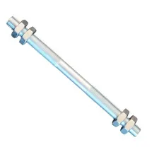 FKAnhängerteile Gewindestange M6 Rechts - Links Gewinde 160 mm 3 Stück