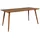 KADIMA DESIGN Esszimmertisch REPA 160 x 80 x 76 cm rustikal Massiv-Holz, - 8 Personen - Braun