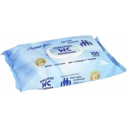 Feuchttücher WC Natural Care (100 uds)