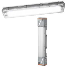 Osram LED Feuchtraumleuchte G13 2x7W 65,1x10,5x7,5 cm neutralweiß