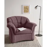 DOMO collection Sessel Papenburg Kunstleder 99 x 84 x 82 cm lila