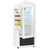 Exquisit GKS5180-GT-431D Getränkekühlschrank 200 l mit Glastür, LED, Umluft, NoFrost