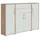 BMG Möbel Office Edition Aktenschrank 172,6 x 113,6 x 33 braun