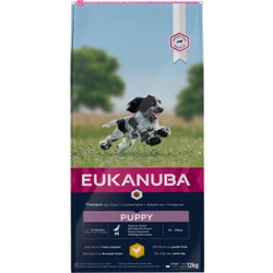 Eukanuba Puppy Medium Breed Huhn Hundefutter 2 x 15 kg