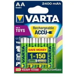 VARTA 56786 101404 TOY ACCU ReadyToUse AA 56786 4er-Blister