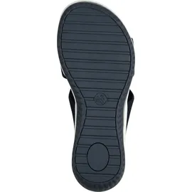 Jana Coshy Original – Die Hallux-freundliche Pantolette 8-27270-43 blau H-Weite