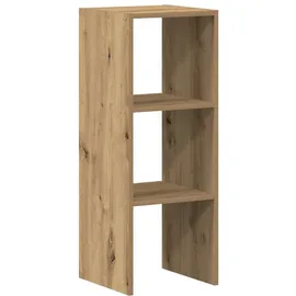 vidaXL Bücherregal Stapelbar 30 x 30 x 80 cm Braun