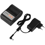 Tragbarer 58-mm-bluetooth-thermodrucker Für Android Und Ios, Schwarz, 110–240 V