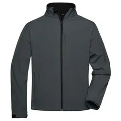 Herren Softshell Jacke JN135, carbon, Größe S - carbon - S