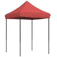 VidaXL Partyzelt Faltbar Pop-Up Burgunderrot 200x200x306 cm