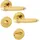HOPPE Verona Rosettengarnitur Messing F71