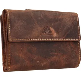 GREENBURRY Vintage 1790-25 Damen Geldbörse braun