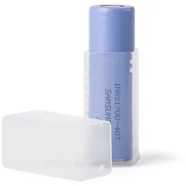 AccuCell Flexible Aufbewahrungsbox für 1 Stück Akku 21700, 20700, 18650, 18500
