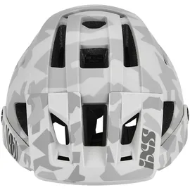 IXS Trigger AM MIPS Mountainbike/E-Bike/Fahrradhelm, Grau mit Camouflage-Muster, Taille SM