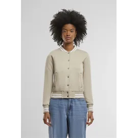 URBAN CLASSICS Damen Collegejacke Kreidestaub/Kreidestaub XS