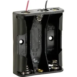 VELLEMAN Batteriehalter für 3 x AA mit Kabeln