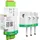 Nous D4Z Smart DIN Energiezähler, Smarte Energieüberwachung, Zigbee 120A