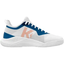 Kempa Kourtfly Jr Sport-Schuhe, Weiß Blau, 35