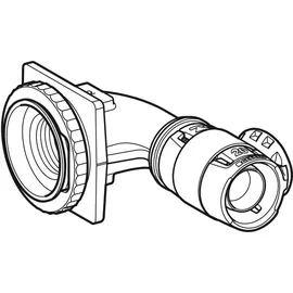 Geberit Anschlusswinkel FlowFit d 16mmxRp 1/2, 90Grad, für UP-Spülkasten