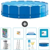 Frame Pool Rund - 457x122 Cm - 9-teilig  S570