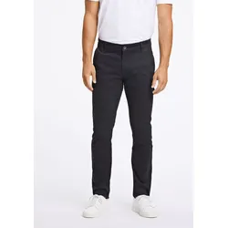 Chinos LINDBERGH "Lindbergh Chinos", Herren, Gr. 38, Länge 32, schwarz, Oberstoff: 96% Baumwolle, 4% Elasthan, slim fit, Hosen