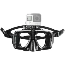 Mantona Taucherbrille mit Befestigung für GoPro