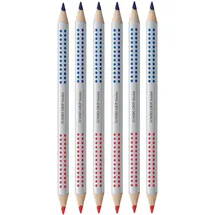 Faber-Castell Buntstifte Jumbo Grip 6 St. Rot/Blau