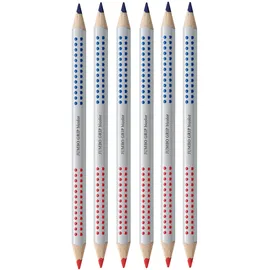 Faber-Castell Buntstifte Jumbo Grip 6 St. Rot/Blau