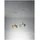 Fabas Luce Cathy 1-flg. 60W Durchmesser 30 cm Metall und geblasenes Glas gold