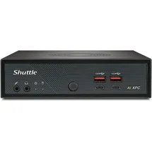 Shuttle DN11H7 - Barebone - Slim-PC - Schwarz