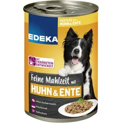 EDEKA Feine Mahlzeit mit Huhn& Ente 400G