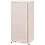 [en.casa] Burlöv Aktenschrank 88 x 40 x 35 cm Rosa