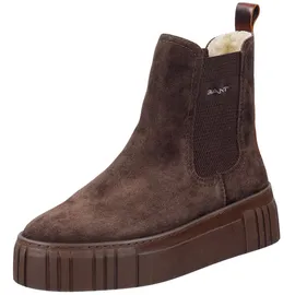 GANT Snowmont Chelsea-Stiefel, Dunkelbraun, 39 EU