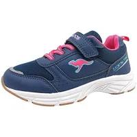 KangaROOS K-NI Keno EV Sneaker, dk Navy/Daisy pink, 36