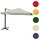 Mendler HWC-A96 350 x 350 cm Creme-Grau