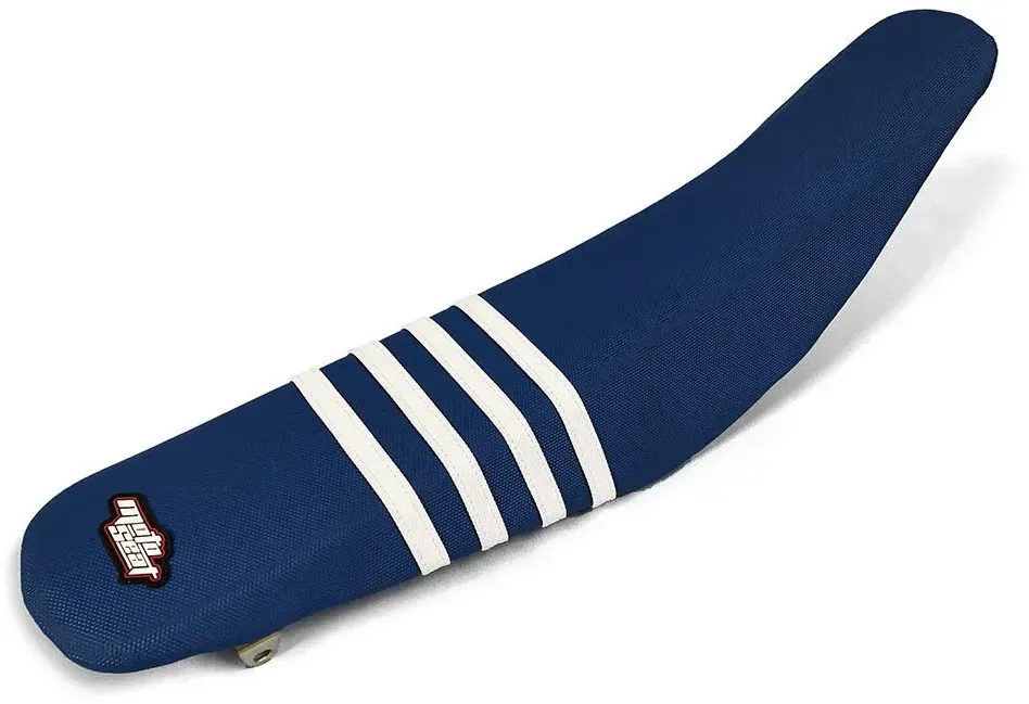 Motoseat Stripes Husqvarna Fc/fe Sitzbezug - White / Blue - One Size