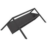 vidaXL Futtertröge Für Nutztiere Schwarz 111 X 76 X 38 Cm Vidaxl