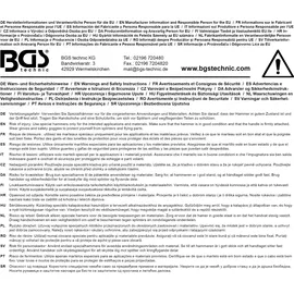 BGS Latthammer Fiberglasstiel 600 g