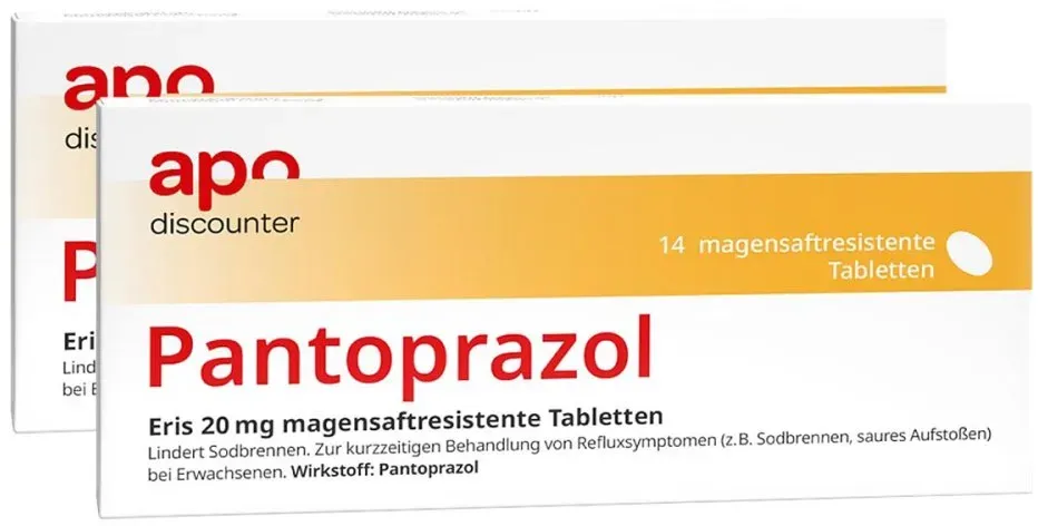 Pantoprazol 20 mg von apodiscounter