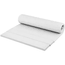 dein schlaf 24 Kaltschaum-Topper 80 x 200 cm weiß