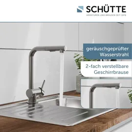 Schütte PARMA Spültischarmatur Graphit matt