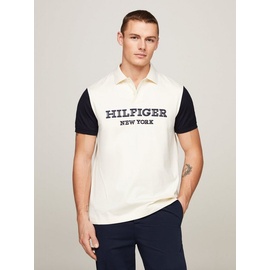 Tommy Hilfiger Poloshirt »MONOTYPE COLOURBLOCK REG POLO«, Gr. XL, Desert sky, calico) , 36308330-XL