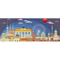 Ravensburger Erwachsenenpuzzle 1000 Teile - Nachts in Berlin