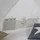 Homestyle4u Kinderbett Tipi 90 x 200 cm Kiefer grau