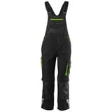 Fortis Kids Latzhose 24, schw./limegreen,Gr134-140