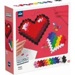 Plus-Plus - 250 Kreativ Bausteine Puzzle Herz