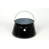 su-deco Gulaschkessel 10 Liter Stahl Schwarz