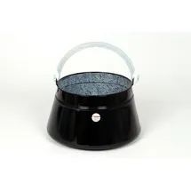 su-deco Gulaschkessel 10 Liter Stahl Schwarz