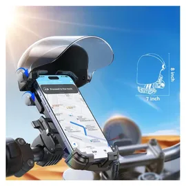 OEM Fahrrad Handyhalter Sonnenblende schwarz
